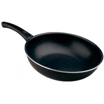 Sartén WOK de Inducción Rápida con Mango de Silicona