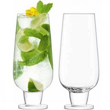 550 ml Transparent Rum Mixing Vessels – Two‑Pack