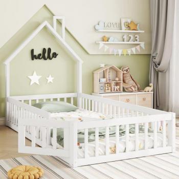 Lit Enfant en Bois de Pin 90 x 200 cm