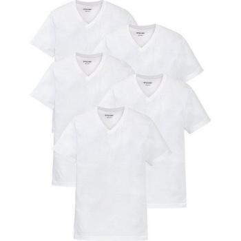 Baumwoll‑Essentials Otto Kern 5‑Pack Herren T-Shirt V‑Shape