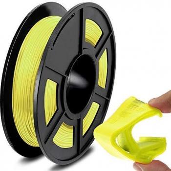 Sunlu Yellow TPU Flexible Filament 1.75mm – 500g Spool
