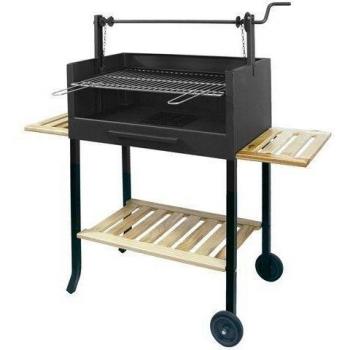 Barbacoa Imex el Zorro con Ruedas y Bandeja de Madera