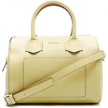 Furla 993280 Women's Satchel Yellow (Sole F)