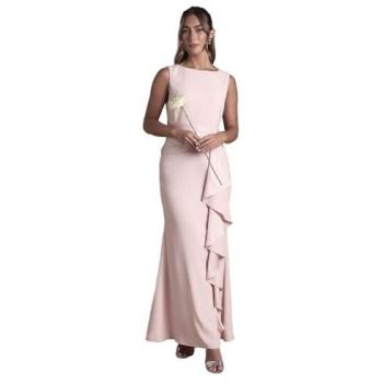 Floral Whisper Long Bridesmaid Gown – Coast – 18 – Blush