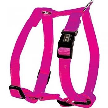 Collare e Guinzaglio Zolux Fucsia 20 mm – Bretelle Nylon Regolabili per Sport Canino
