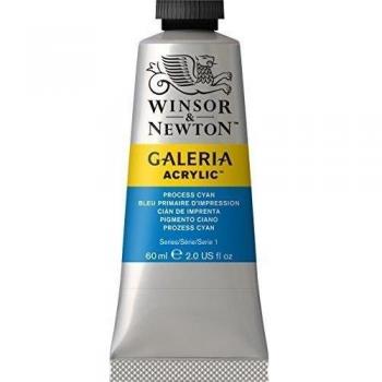 Winsor & Newton Galeria Acrylic 60 ml Prozess Cyan 535 (Kunst