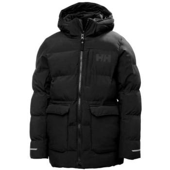 Helly Hansen Boys & Girls North Puff Parka – Black, 14 Years