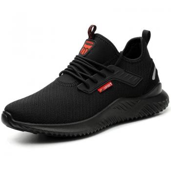 Sécurité légère pour chantier : embout acier, semelle antidérapante, respirabilité – modèle unisexe