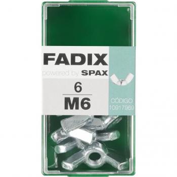 Caja s 6 uds. tuerca mariposa cinc m 6 fadix