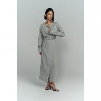 Bella Midi-Kleid XS/S Grau