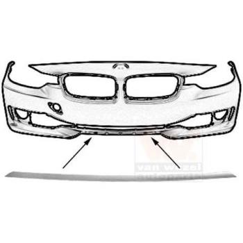 VAN WEZEL 0670485 Moldura de Para-choques