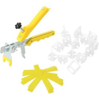 VidaXL Système de nivellement de carrelage 250 cales et 500 clips 2 mm