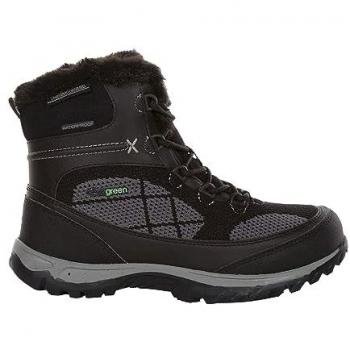 Regatta Lady Hawthorn Evo Walking Boots with Fur Lining in Black Granite, size UK 6