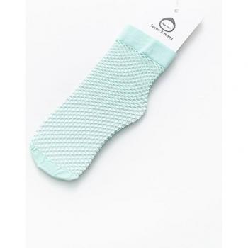 Chaussettes en maille pour filles, style résille bonbon