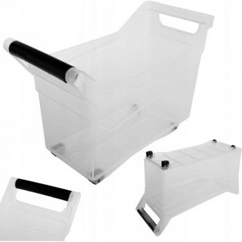 KADAX Portable Plastic Box with Wheels