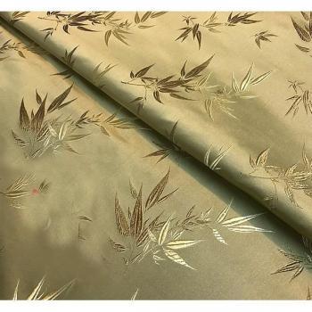 Bamboo Leaf Damask Fabric 75*50cm