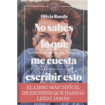 NO SABES LO QUE ME CUESTA ESCRIBIR ESTO