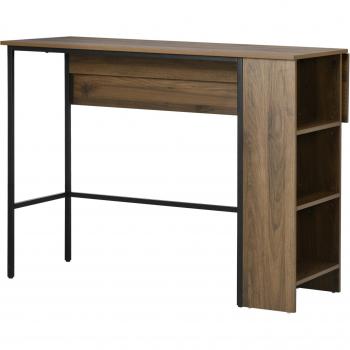 HOMCOM Klapptisch mit Stauraum und Bistrot-Design