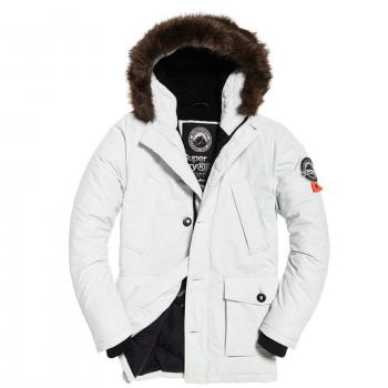 Superdry Herren Feldjacke weiß Putty XXL+