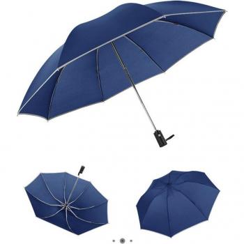 Dreifach faltbarer Regenschirm, winddicht, für Frauen und Männer