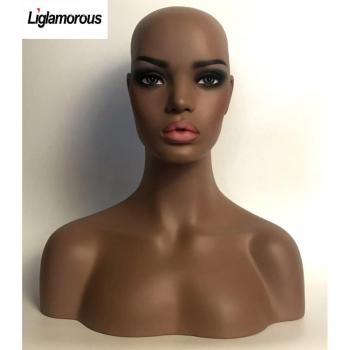 Wig and Jewelry Display Mannequin Head