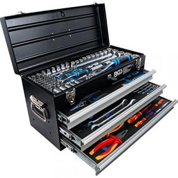Caja Técnica BGS 147 Herramientas, 3 Compartimentos