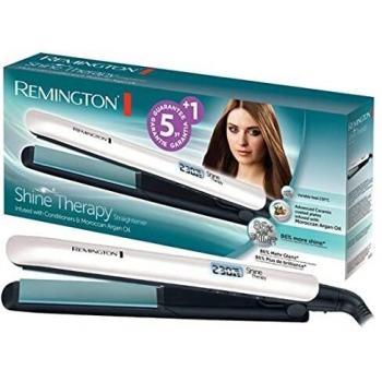 Remington Women Ceramic Hair Straightener Morrocan Oil Shine Therapy 230°C S8500
