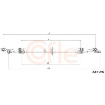 Cable de Control de Caja COFLE 92.2CB.FO020