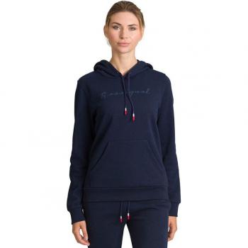 Rossignol 2XS Dark Navy Hoodie for Women – Logo Edition