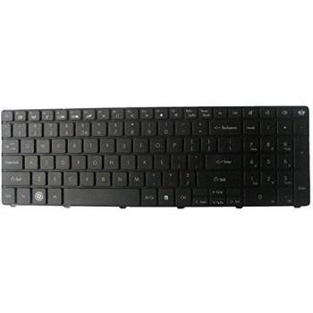 Acer Notebook Tastatur (US/INTERNATIONAL) Schwarz/Silber