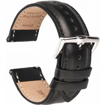 BRISMASSI ESETTI Kalbleder-Schnellverschluss-Uhrarmband – Herren & Damen – 20 mm