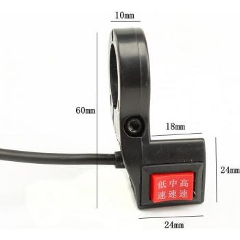 22mm 7/8in Scooter Electric Handlebar Switch