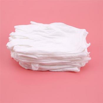 Children's White Cotton Gloves