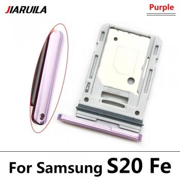 Bandeja de repuesto SIM y SD para Samsung S20 FE y S21, 10 Uds