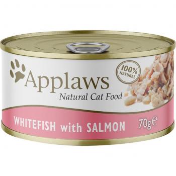 Applaws Multipack Mousse Chat 6x70g Poulet, Thon, Saumon
