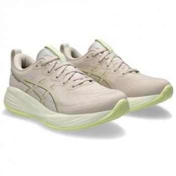 Calçado esportivo feminino ASICS Gel‑Cumulus 27 em marrom-amarelo