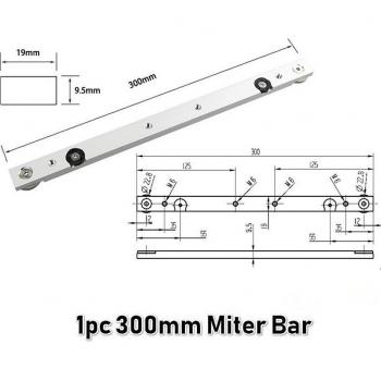 Aluminium Alloy Miter Gauge Slider for Woodworking Tools