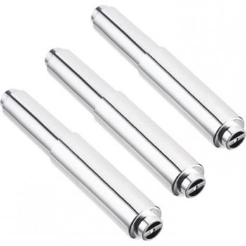 3pcs Chrome Bathroom Paper Roll Holder Replacement