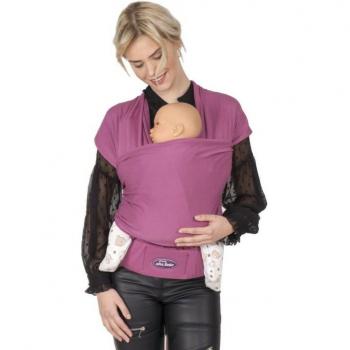 Draagdoek met Heupband Roze