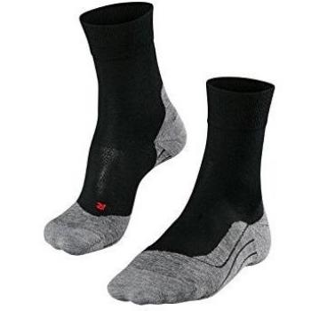 Falke No. 9 Pure Fil d’Escosse Men’s Knee‑High Red Cotton Socks (Block Colour)