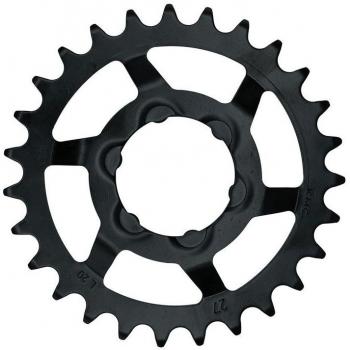 Shimano KMC 27T zwart kettingwiel met 3/32” shim