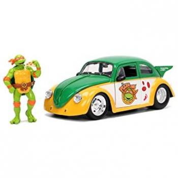 Beetle VW 1/24, édition limitée Jada Toys – Green & Yellow