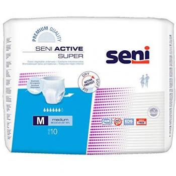 Seni Active Super Inkontinenzslips Größe Medium 10 Stück