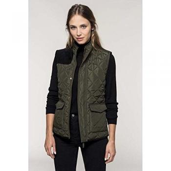 Damen Daunenweste ohne Ärmel Kariban Matelassé 2XL