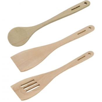 Pack de 3 ustensiles de cuisine en bois Fackelmann Eco Friendly