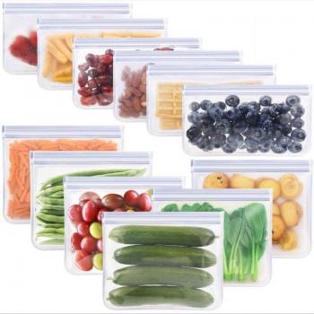Stand Up Silicone Food Bags