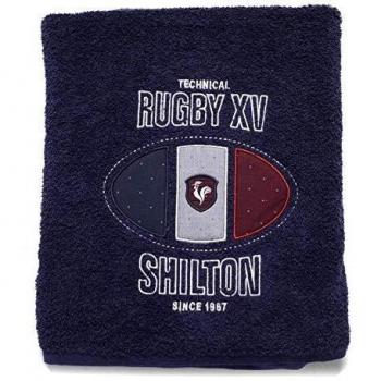 Drap de bain 100% Coton Shilton France 160x90 Motif devant Homme