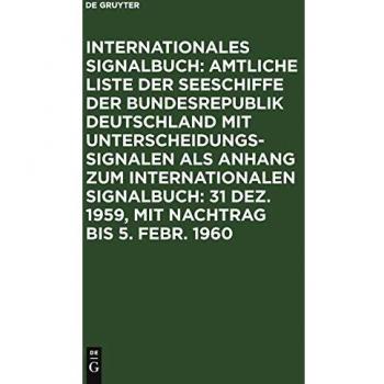 31 Dez. 1959 mit Nachtrag bis 5. Febr. 1960