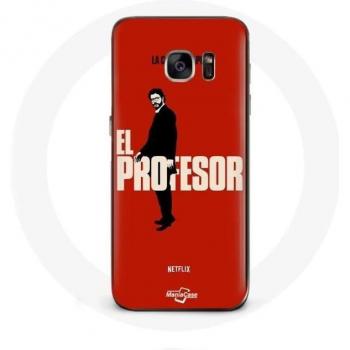 Coque Samsung Galaxy S7 Edge La Casa De Papel ilustración del Profesor