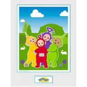 Stampa in Cornice Teletubbies. Time For Teletubbies